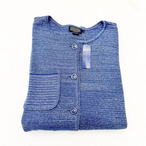Pendleton North Coast Button Down Long Sleeve Cardigan Sweater Size L NWT - Picture 5 of 5
